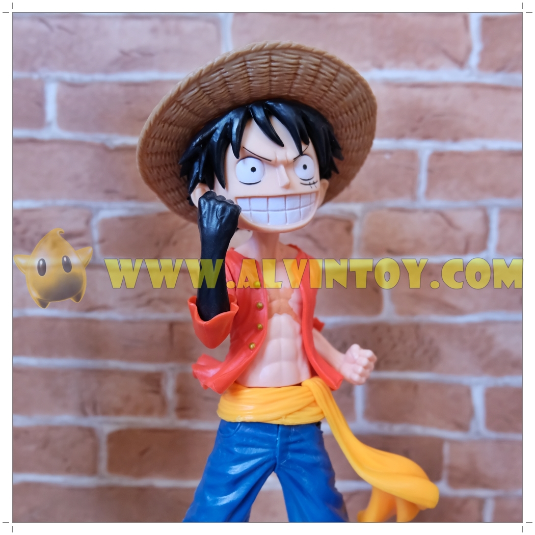 Figures One Piece โมเดล Luffy - ลูฟี่ Sanji - ซันจิ Portgas D. Ace - เอส