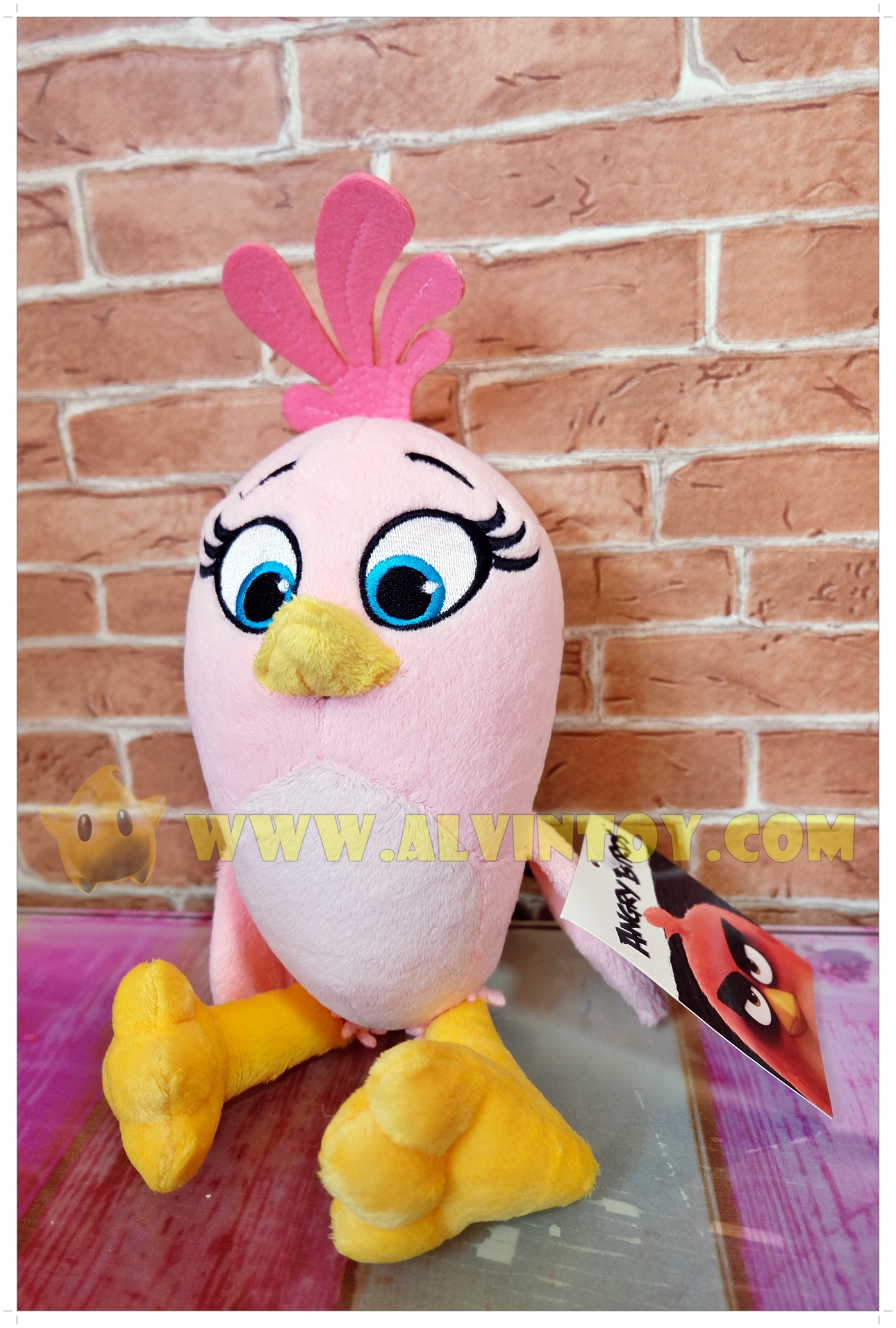 ตุ๊กตา Angry Bird สเตลล่า 8 นิ้ว