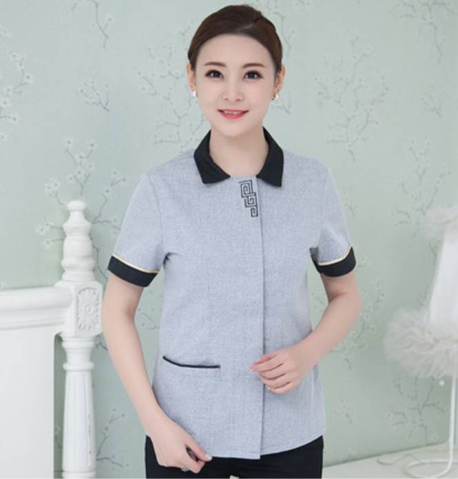 เสื้อแม่บ้าน พ่อบ้าน เสื้อพนักงานทำความสะอาด