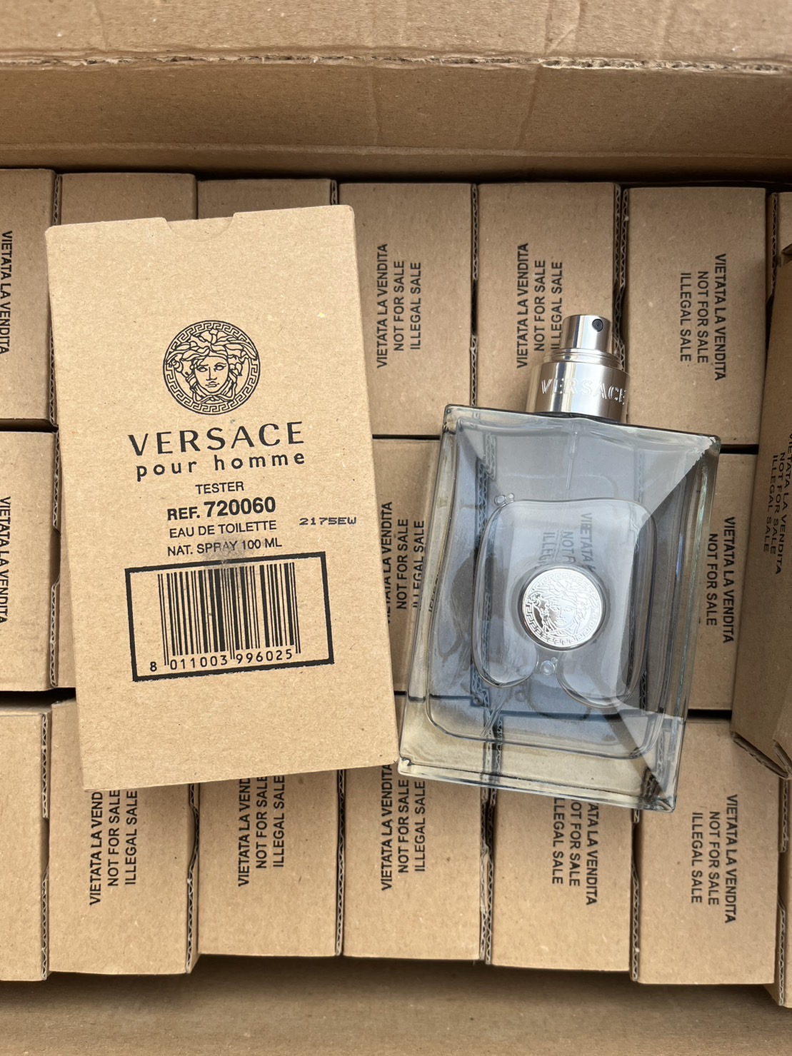 Versace Pour Homme Eau De Toilette 100ml. (เคาเตอร์ 3,550฿)