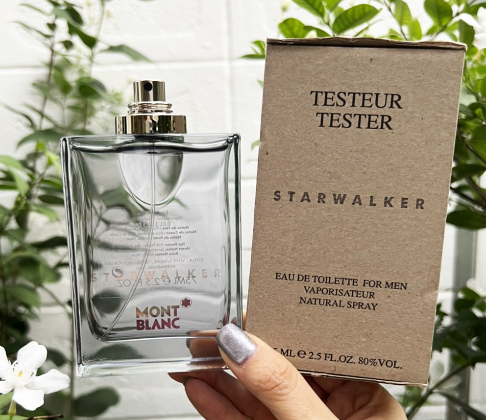 Mont Blanc Starwalker Eau de Toilette 75ml. (เคาเตอร์ 3,400฿) กล่อง เทสเตอร์ - ไม่มีฝา