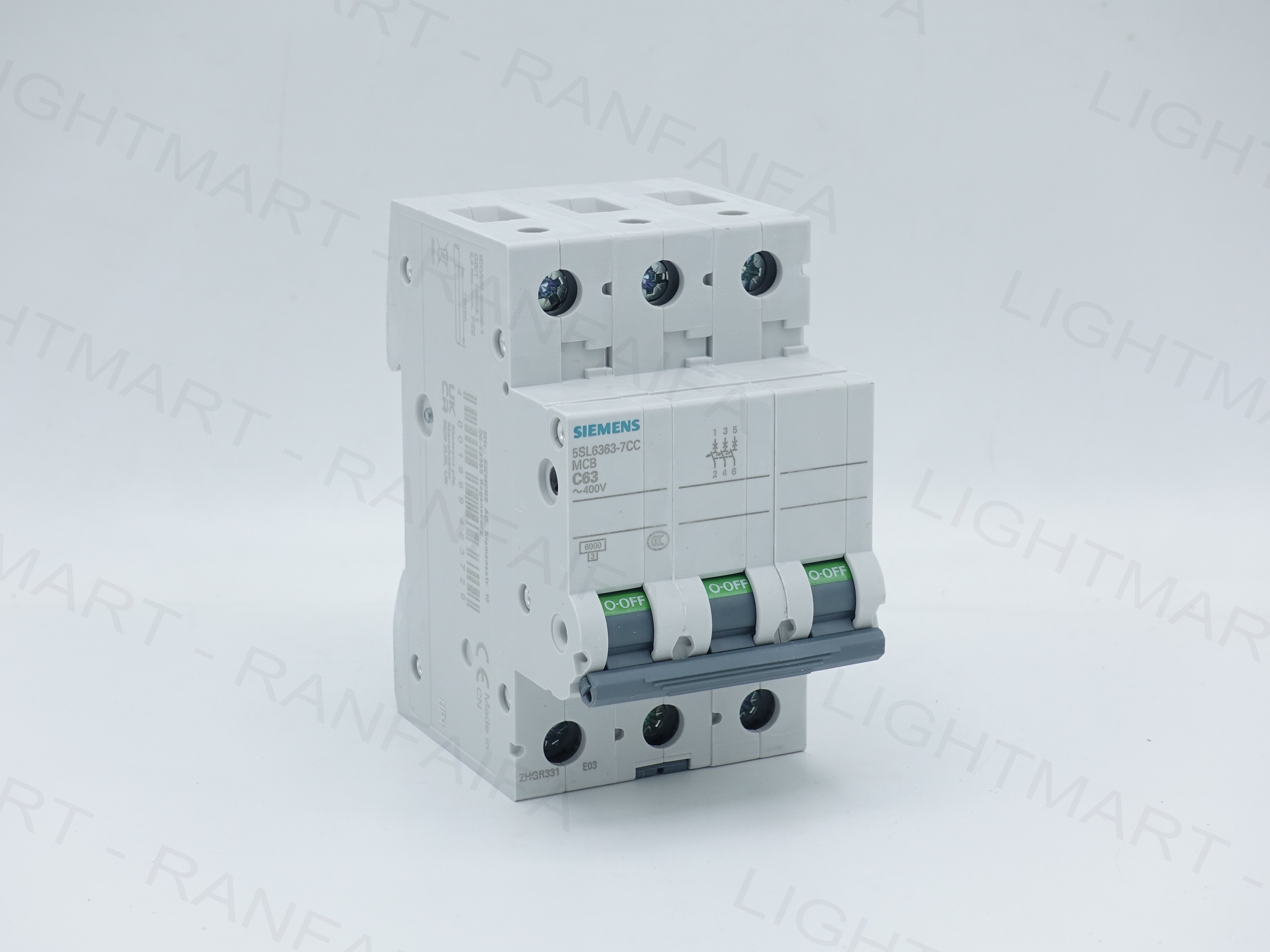 ลูกเบรกเกอร์ย่อย 3P 10-100A Siemens
