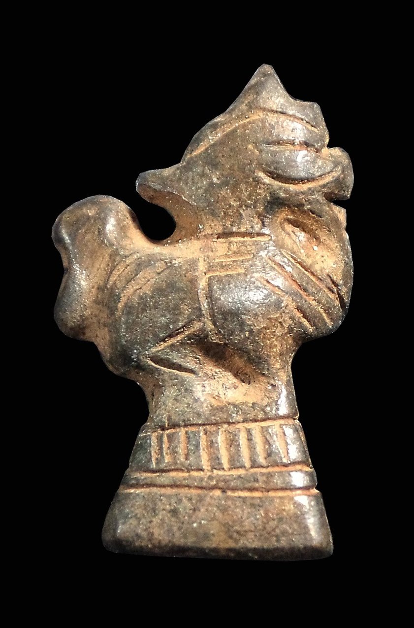 ลูกเป้ง หรือลูกชั่งฝิ่นโบราณ สูง1.5นิ้ว