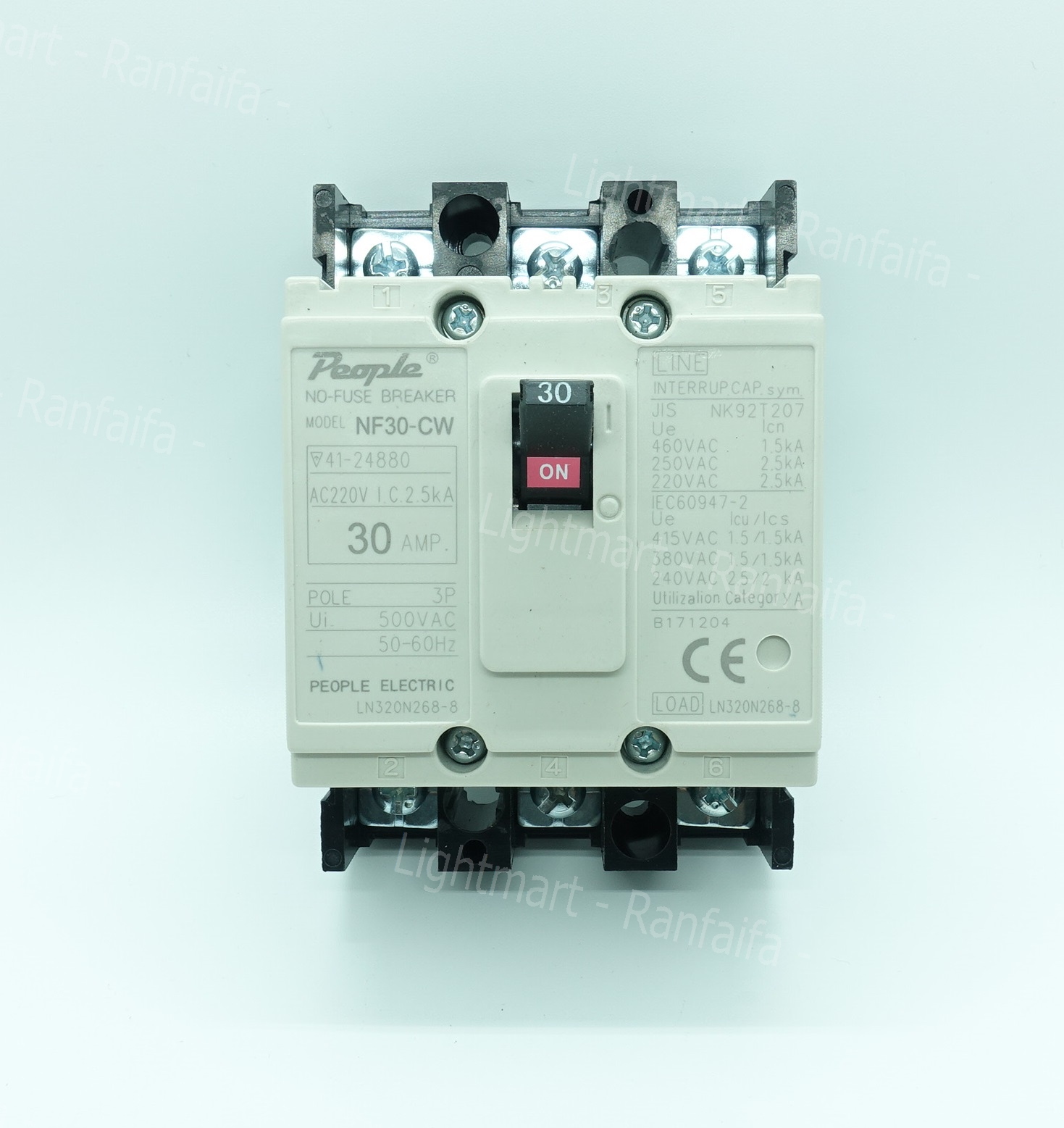 เบรกเกอร์ 3P 30CW-30A (1.5kA) "People"