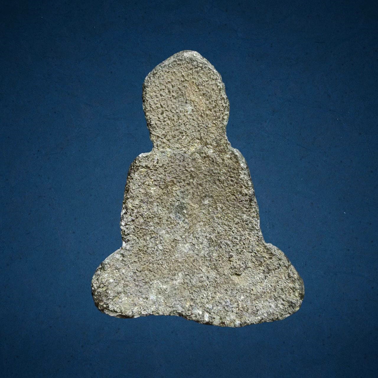 หลวงพ่อพัด กรุวัดพระศรีรัตนมหาธาตุ ลพบุรี เนื้อชินเงิน