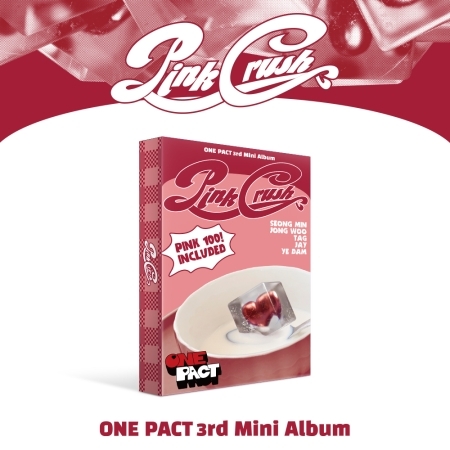 ( Pre-Order ) ONE PACT 3rd Mini Album [PINK CRUSH] Platform ver * ไม่มี Poster พับในกล่อง * วางจำหน่าย 21 / 2 / 2025