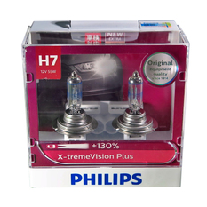 หลอดไฟ Phillip BVU 4000K H7 55W 55W