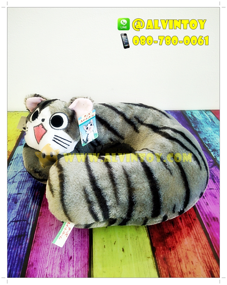 หมอนรองคอแมวจี้