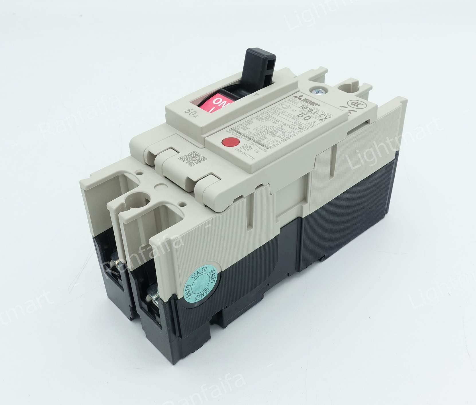 เบรกเกอร์ 2P 63CV 50A (7.5kA) Mitsubishi