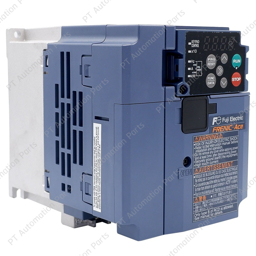 FUJI Electric FRN0004E2S-4GB AC Drive Inverter 0.75KW 1HP Input 3-Phase 380-480V Output 3-Phase 380-480V 1-500Hz FRENIC-ACE อินเวอร์เตอร์ ฟูจิ เครื่องควบคุมความเร็วรอบมอเตอร์ 1แรงม้า