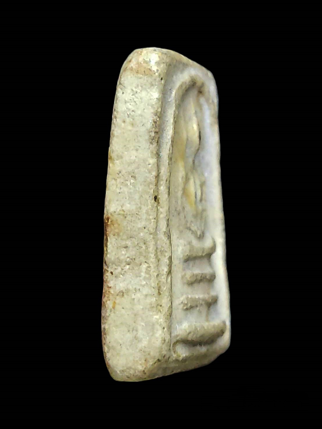 พระสมเด็จเผ่า พิมพ์อกร่องหูบายศรี วัดอินทรวิหาร กทม 2495