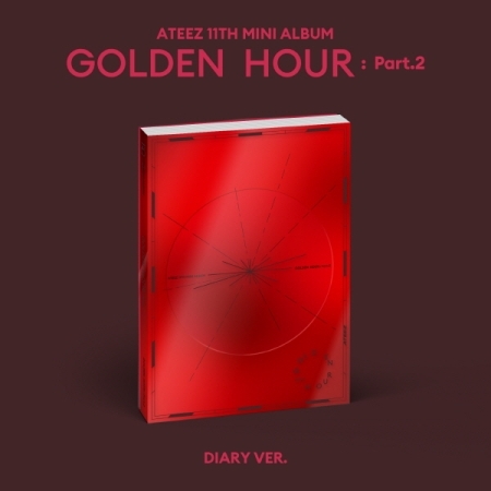 ( Pre-Order ) ATEEZ 11th Mini Album GOLDEN HOUR : Part.2 ( Diary ver ) * มี Poster พับในกล่อง * วางจำหน่าย 15 / 11 / 2024