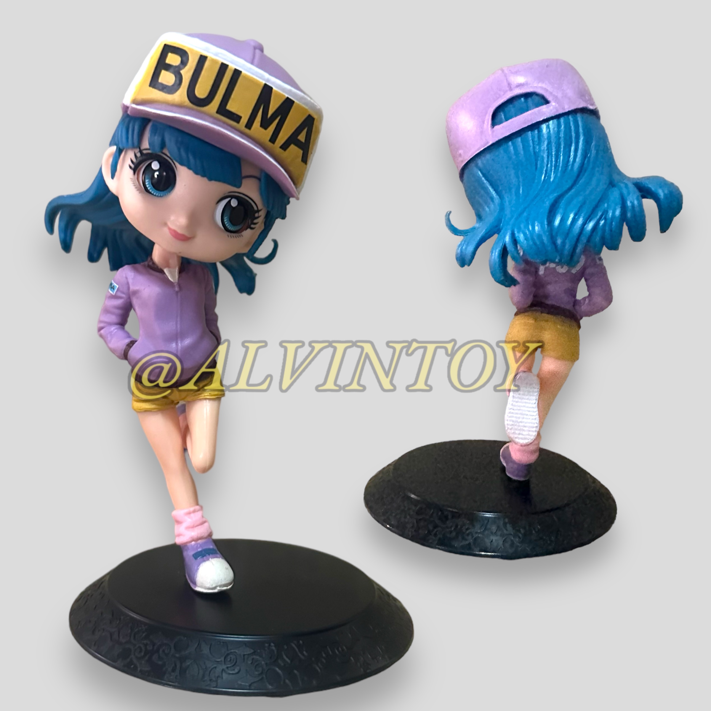 โมเดล Bulma - บลูม่า DragonBall Z ชุด 4 ตัว พร้อมฐานวาง ขนาดความสูง 13.5 ซม.