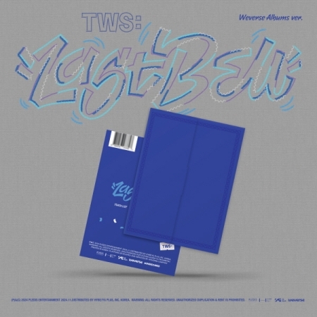 ( Pre-Order ) TWS 1st Single Last Bell ( Weverse ver ) * ไม่มี Poster พับในกล่อง * วางจำหน่าย 25 / 11 / 2024