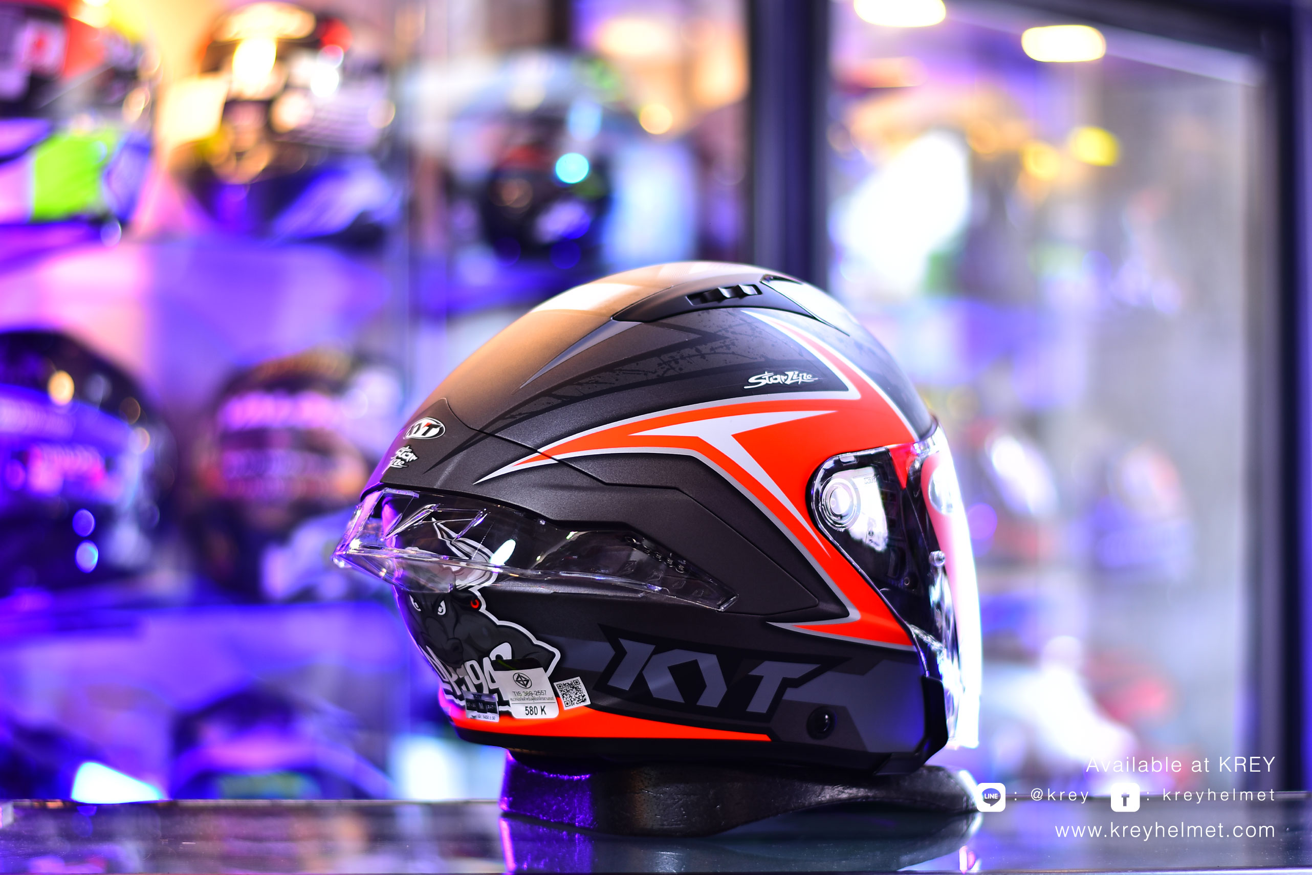 KYT model NF-J Attitude Matt Anth Red