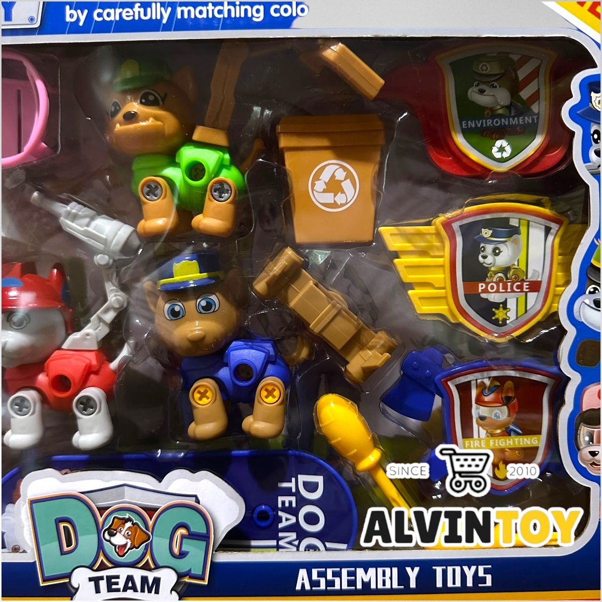 ชุดของเล่น Patrol Dogs - หมากู้ภัย พร้อมอุปกรณ์ของเล่น