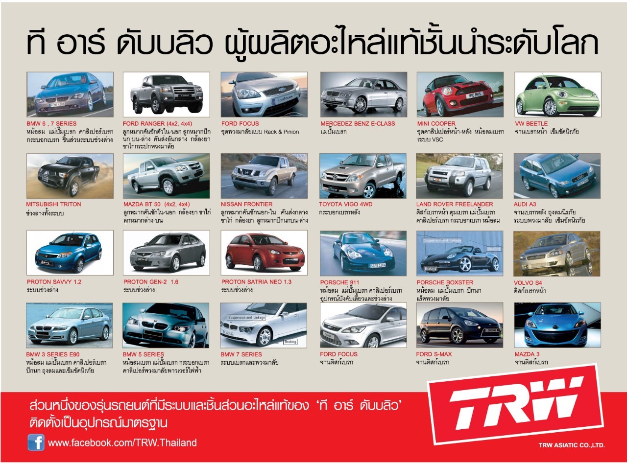 ลูกหมากบน ISUZU D-MAX 2WD /TRW JTE418