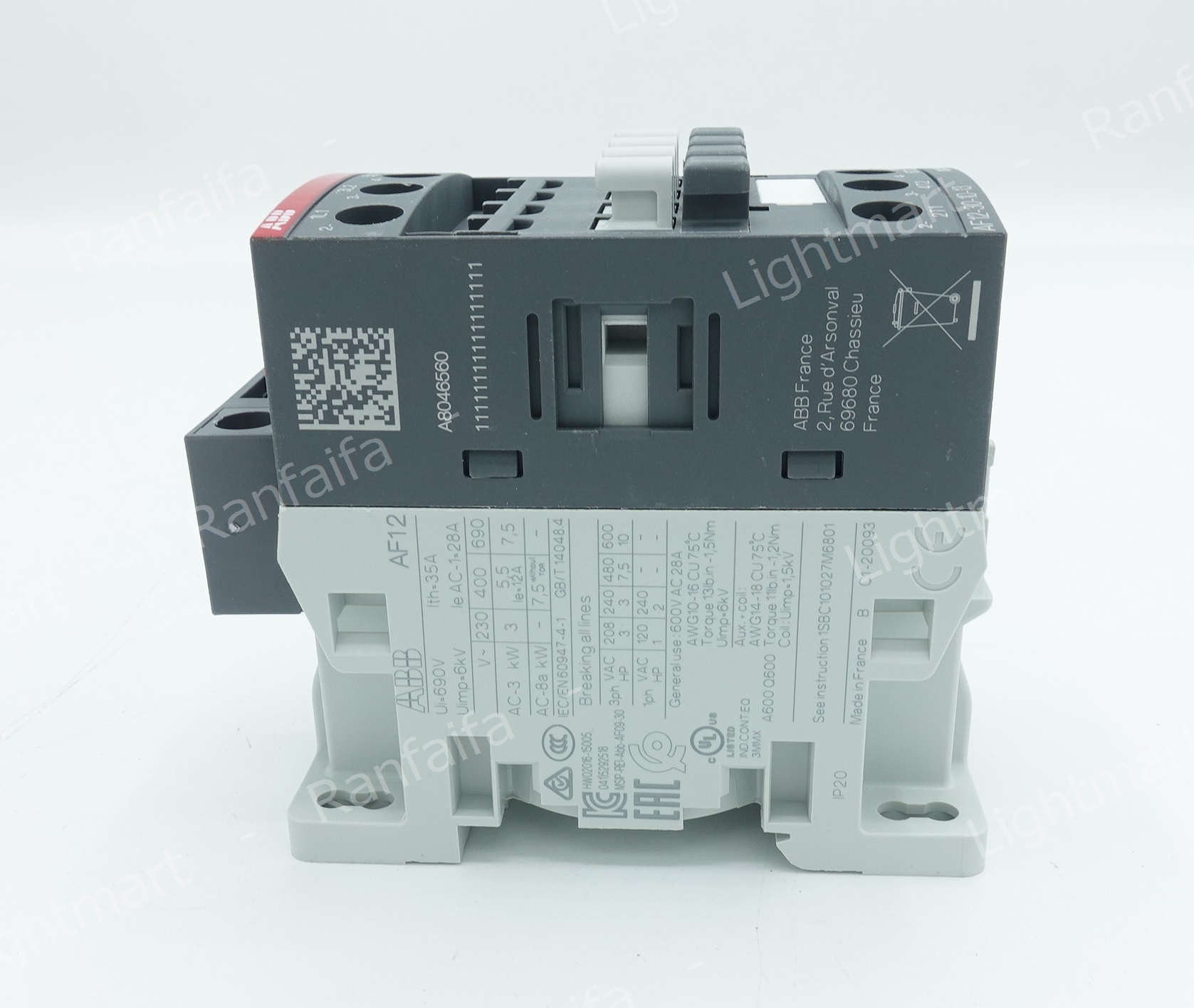 Magnetic Contactors AF12-30-10 Coil 110-220V ABB