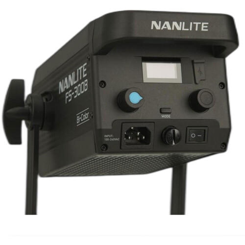 Nanlite FS-300B *ของแท้รับประกันศูนย์* ไฟ LED Bi-Color Monolight, Bluetooth, 5600K, CRI/TLCI: 96/97, ฟรี!! Reflector, สายไฟ