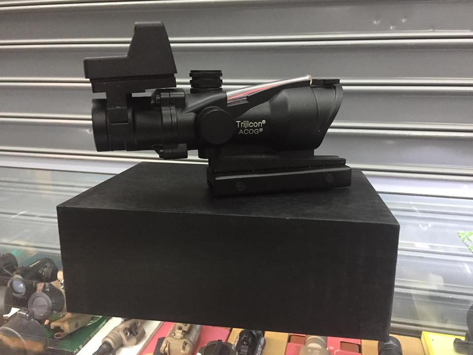 ACOG 4X32 Rifle Scope + Micro Red Dot