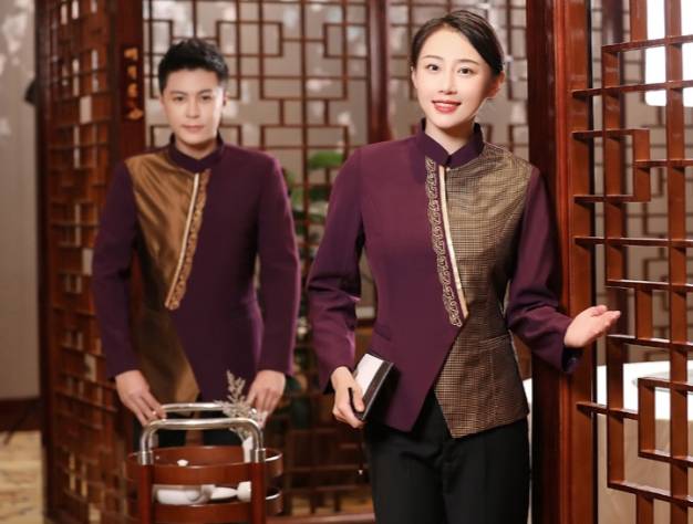 เสื้อพนักงานต้อนรับ เสื้อพนักงานเสริฟร้านอาหาร โรงแรม