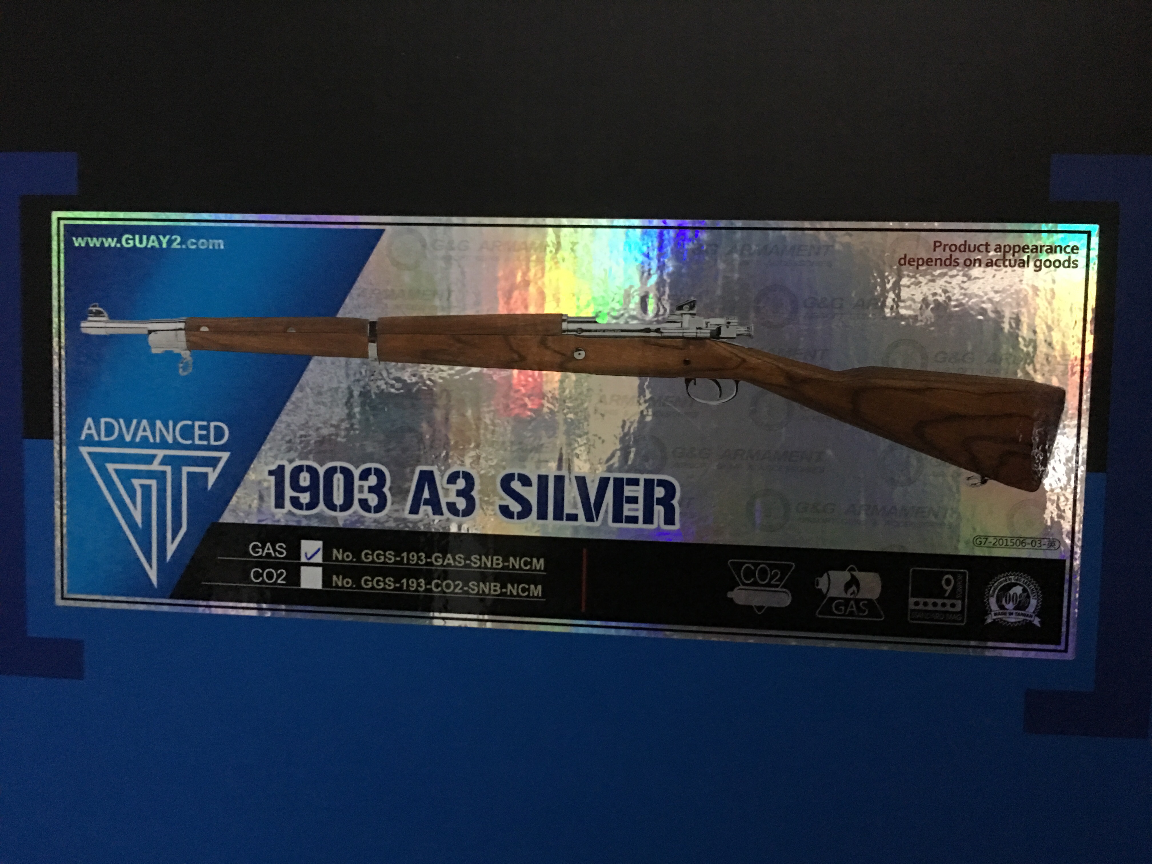 G&G 1903 A3 SILVER GAS