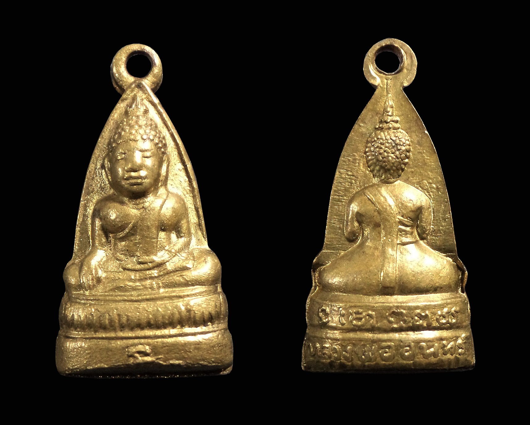 รูปหล่อปั้มมีห่วงพระพุทธหลวงพ่ออินทร์ วัดสุนทรประดิษฐ์ บางระกำ จ.พิษณุโลก