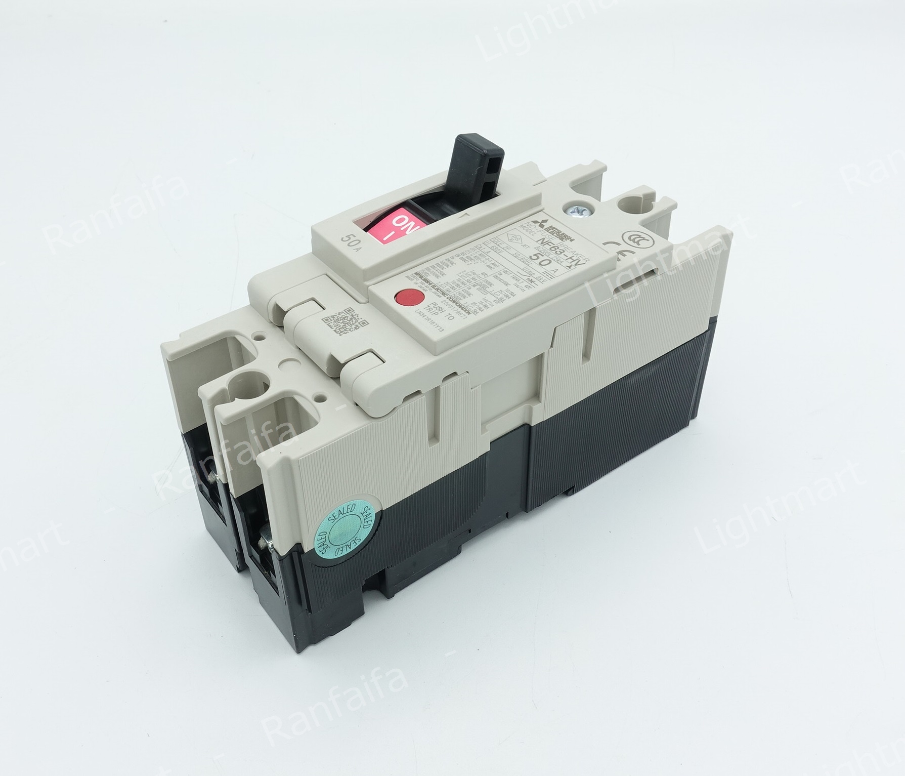 เบรกเกอร์ 2P 63HV 50A (25kA) Mitsubishi