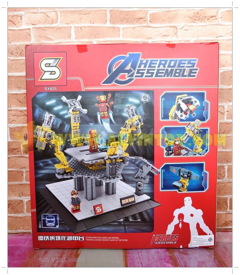 ชุดตัวต่อ Lego Iron Man Heroes 552 ชิ้น