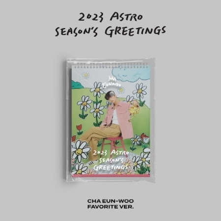 ( Pre-Order ) ASTRO SEASON'S GREETINGS 2023 Favorite ver ( Eunwoo ver ) มี Poster พับภายในกล่อง ** สั่งเกิน 1 Set บวกค่าส่งเพิ่มชิ้นละ 20 บาท เนื่องจากสินค้าหนัก ** จำนวนจำกัด ** วางจำหน่าย 27 / 12 / 2022