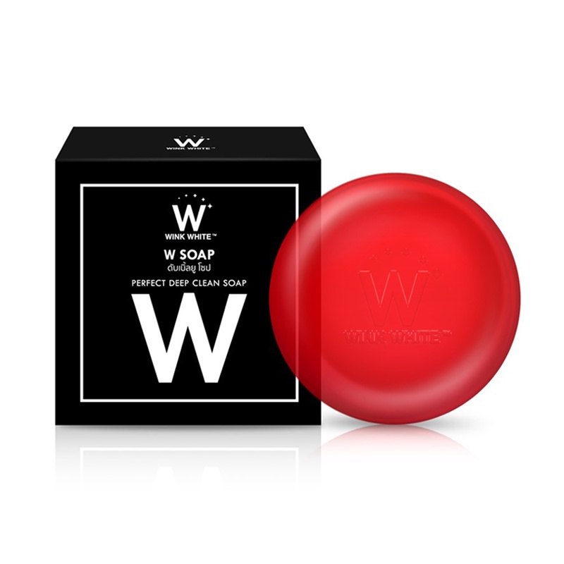 ดับเบิ้ลยูโซป เพอร์เฟค ดีฟ คลีนซิ่ง สบู่ทำความสะอาดผิวหน้า W Soap Perfect Deep Cleansing 40g