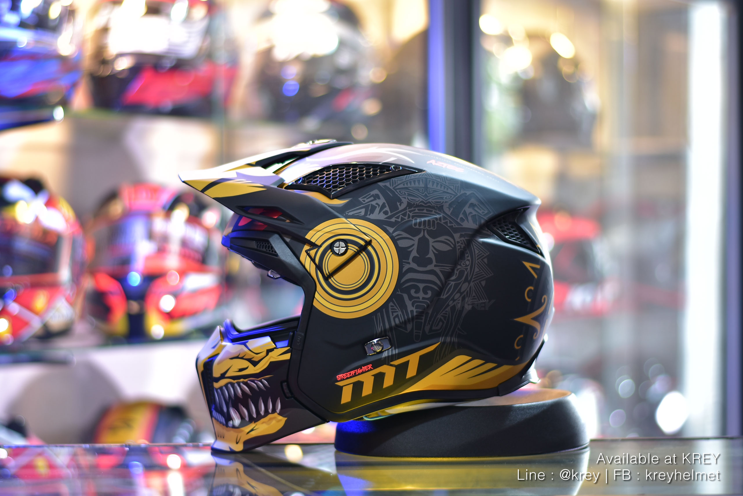 MT model STREETFIGHTER SV : AZTEC MATT YELLOW