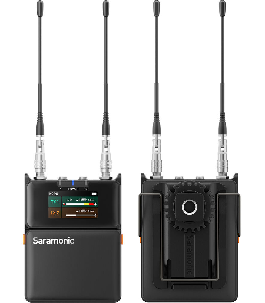 Saramonic K9 *ของแท้รับประกัน 1ปี* ไมค์ไร้สาย Digital UHF Wireless Microphone System for Cameras