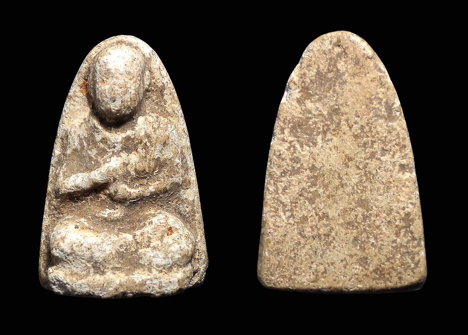 พระผงรูปเหมือนสมเด็จพระพุฒาจารย์ โต พรหมรังสี เนื้อผงวิเศษ หลวงปู่นาค วัดระฆัง กทม. ปี 2495