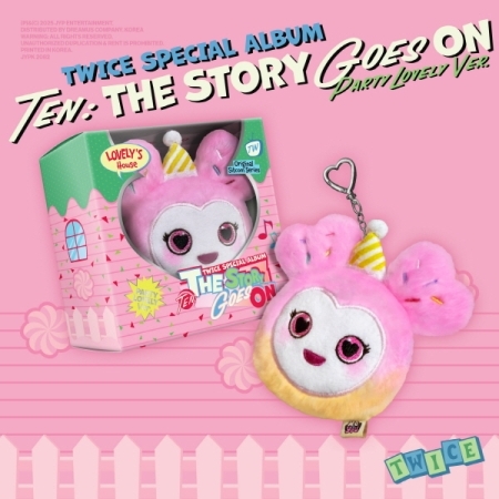 ( Pre-Order ) TWICE - Special Album TEN: The Story Goes On ( Party Lovely ver ) * ไม่มี Poster * วางจำหน่าย 10 / 10 / 2025