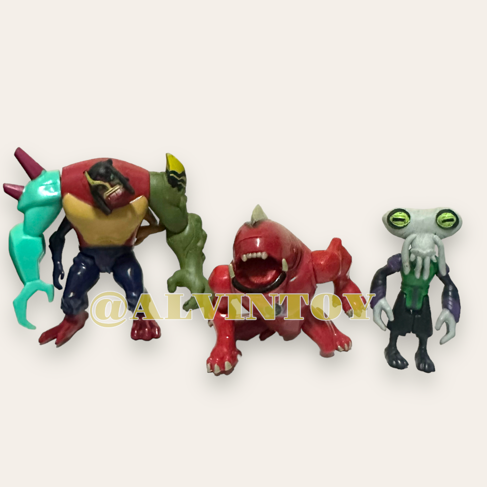 โมเดล Ben 10 ขนาดความสูง 7-10 CM 1 Set มีทั้งหมด 6 ตัว