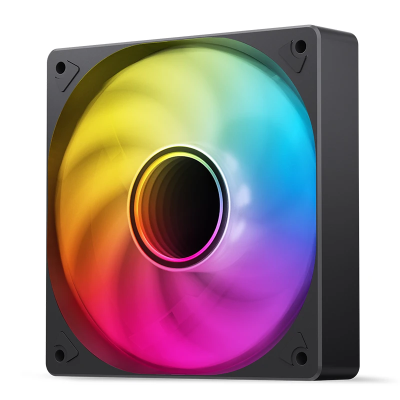 พัดลมเคส Jonsbo SL-120 ARGB 3pin 5V+4pin PWM 120mm. 1500RPM สีดำ