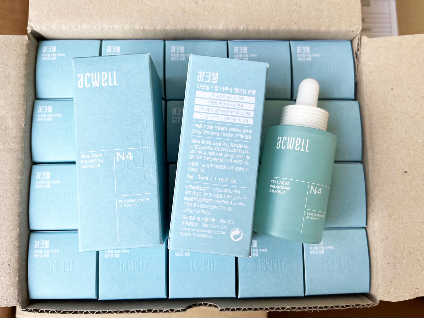 ACWELL Real Aqua Balancing Ampoule 35ml.