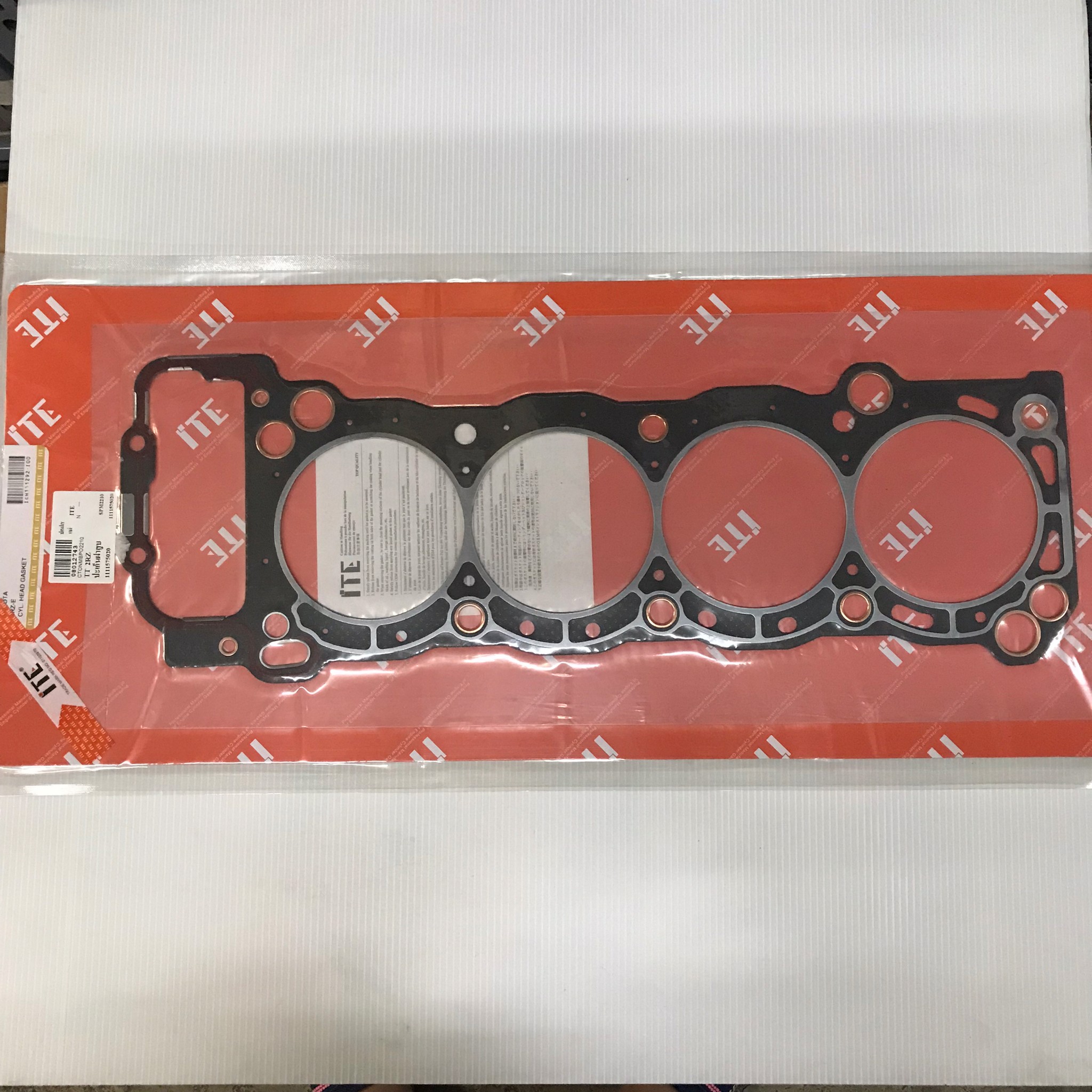 ประเก็นฝาสูบ TOYOTA 2RZ-E โตโยต้า ICH111292-I00 / 11115-75020 (แบบไฟเบอร์) ITE