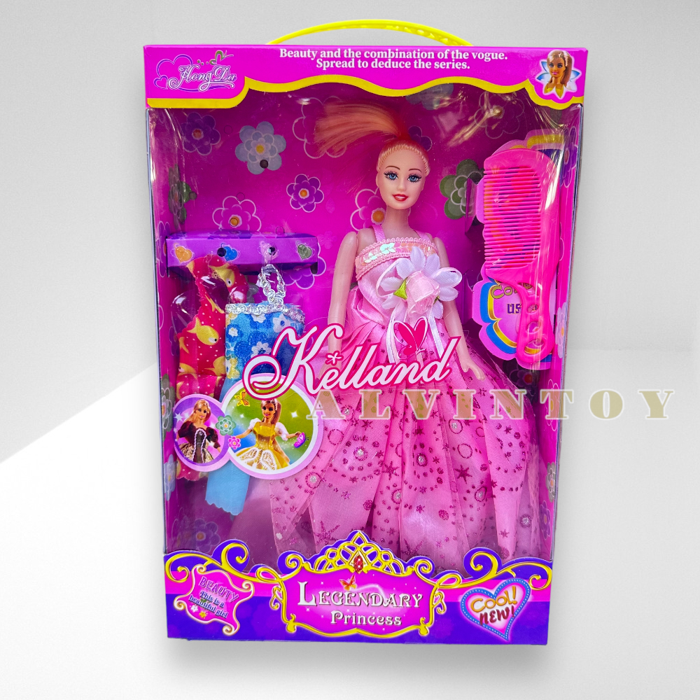 ตุ๊กตา BARBIE - บาร์บี้ พร้อมอุปกรณ์ ขนาดความสูง 12 นิ้ว