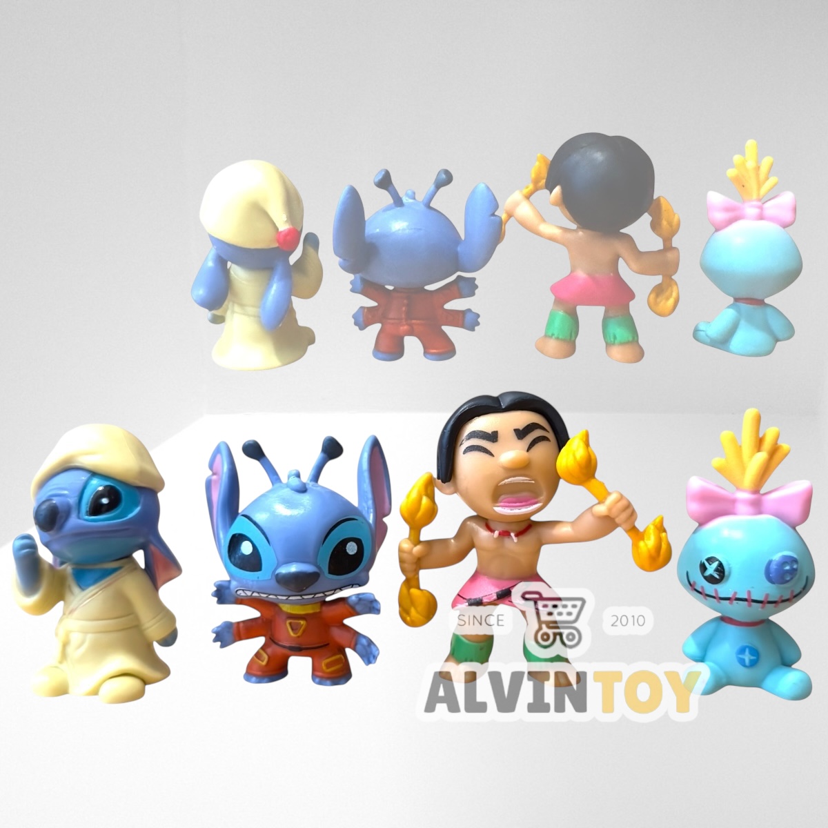 โมเดล Stitch - สติทช์ 12 ตัว