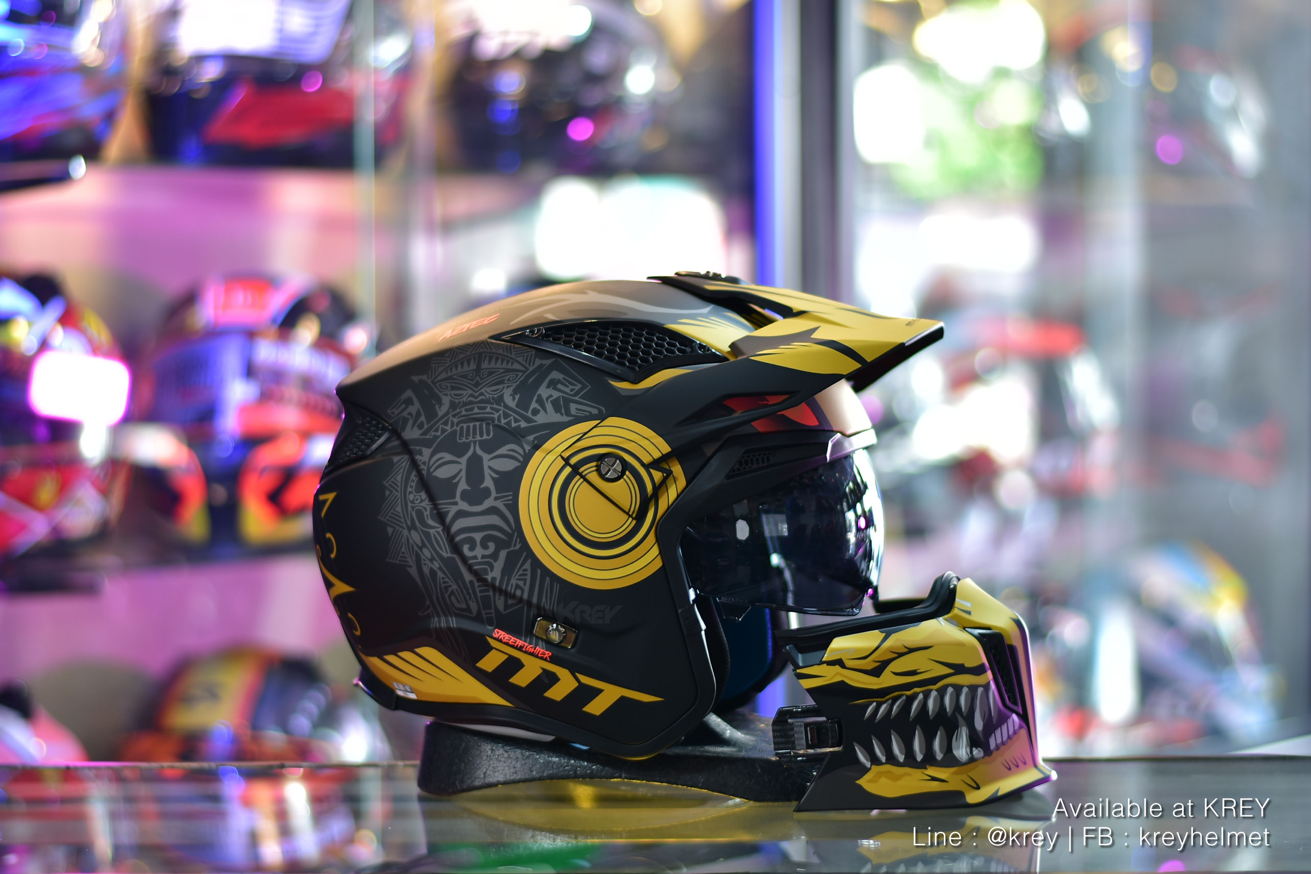 MT model STREETFIGHTER SV : AZTEC MATT YELLOW