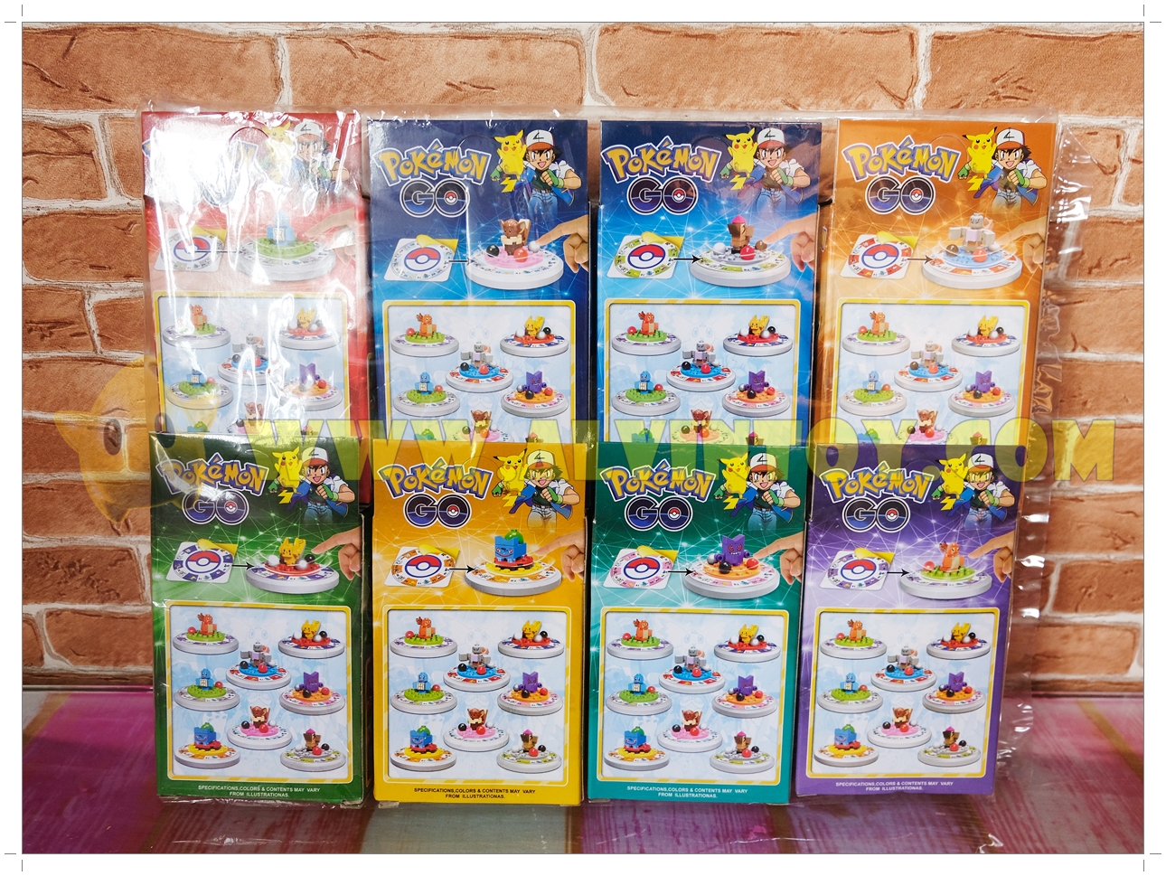 Lego Pokemon - เลโก้ โปเกม่อน 8 กล่อง