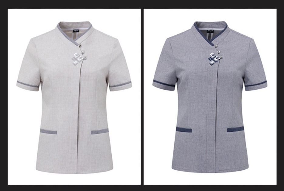 เสื้อแม่บ้าน ชุดแม่บ้าน เสื้อพนักงานทำความสะอาดห้องพักโรงแรม ชุดพนักงานทำความสะอาดโรงแรม