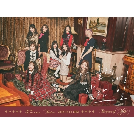 ( Pre-Order ) TWICE The 3rd Special Album The Year of Yes ( random ver ) + Poster วางจำหน่าย 14 / 12 / 2018