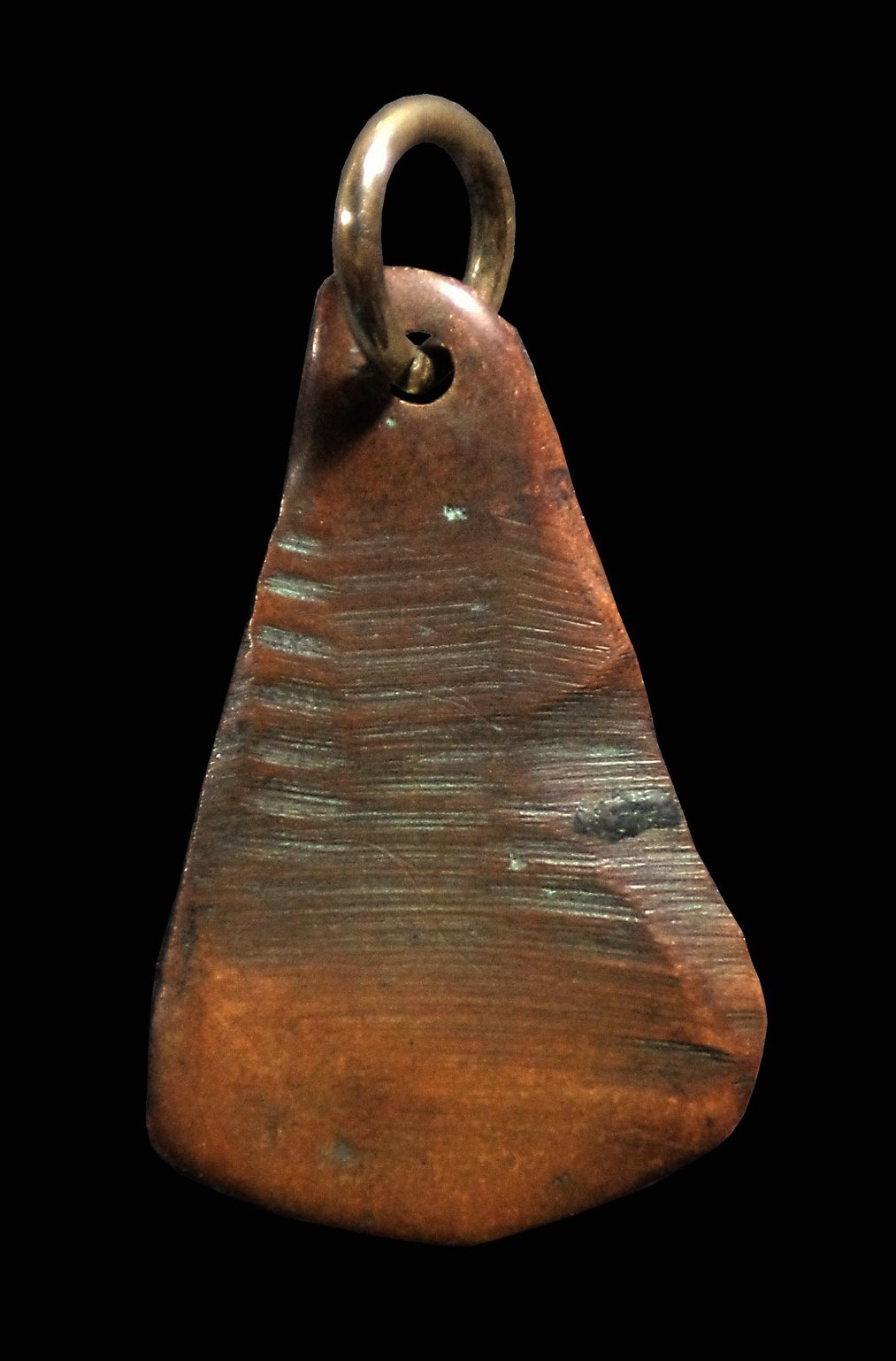 เหรียญหล่อก้นแมงสาป หลวงพ่อขัน วัดนกกระจาบ จ.อยุธยา