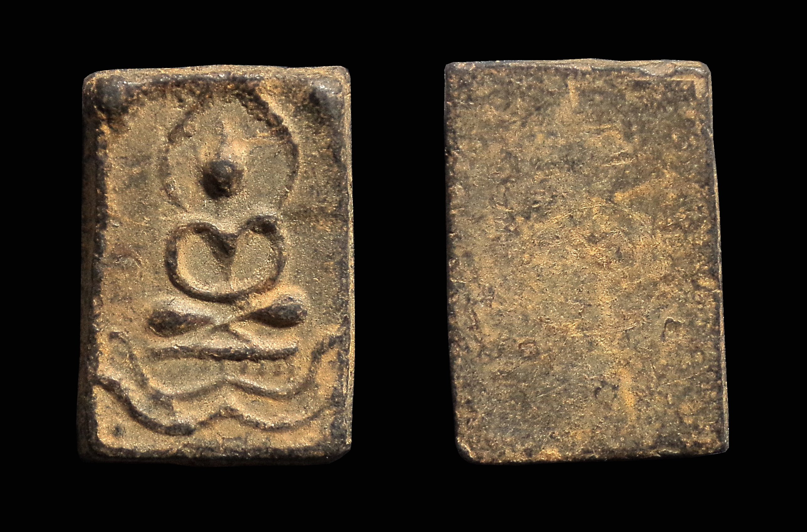 พระพิมพ์ประภามณ เนื้อตะกั่วเก่า