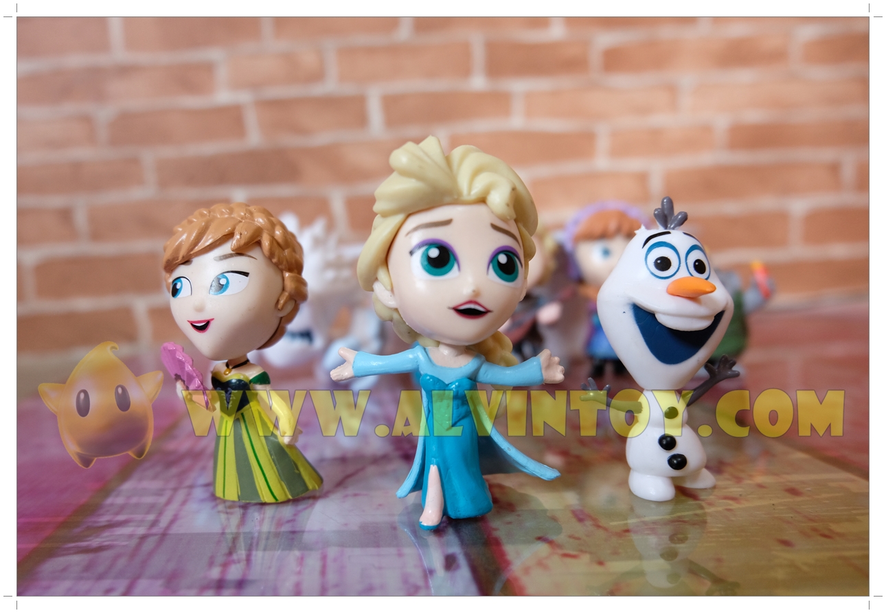 โมเดล Frozen 2 - โฟร์เซ่น ชุด 9 ตัว