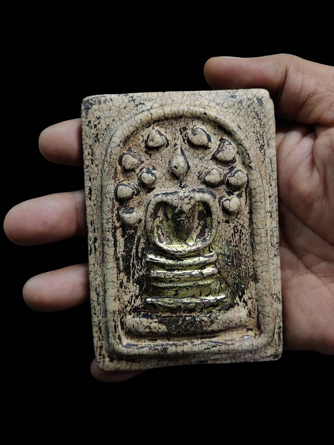 พระสมเด็จปรกโพธิ์ ขนาดจัมโบ้ หลวงปู่นาค วัดระฆัง ปี2495