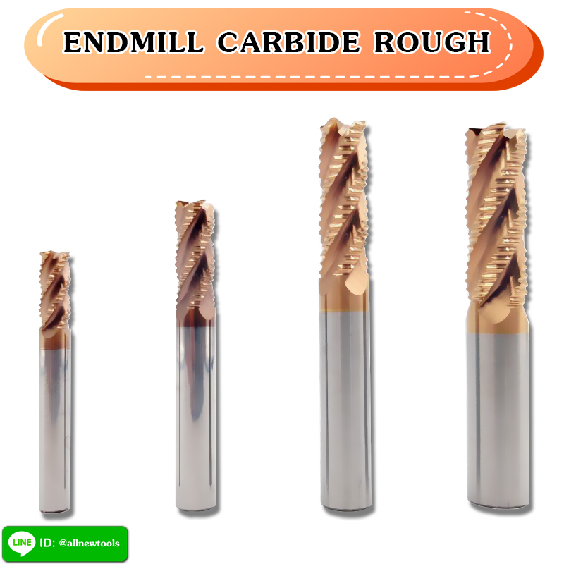 ENDMILL CB ROUGH 4F 55HRC
